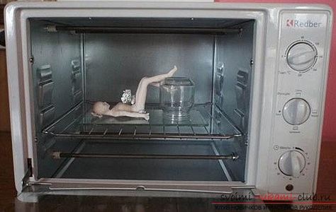 запекать куклу из полимерной глины запекать куклу из полимерной глины