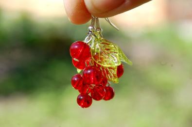 серьги смородина