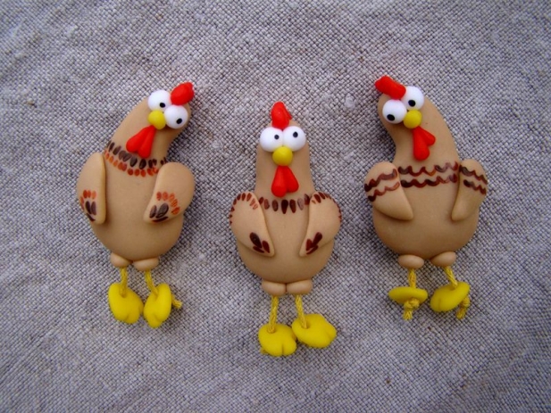 магниты петушки