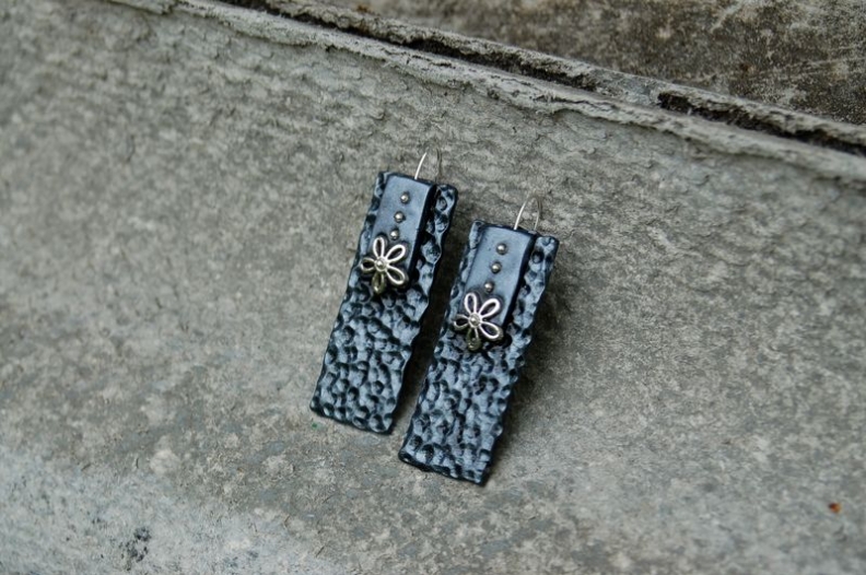 серьги хендмейд